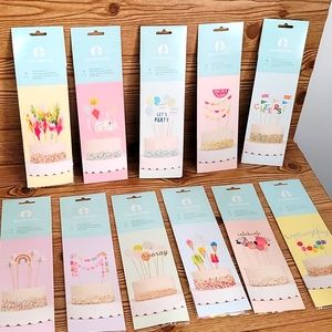 Combo different cake toppers